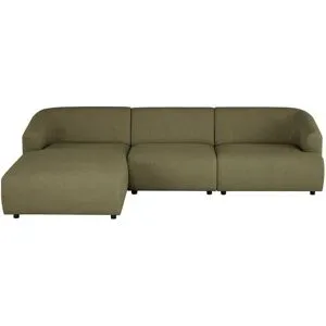 Höffner Selection Ecksofa  Farina ¦ grün ¦ Maße (cm): B: 295 H: 75 T: 101.0