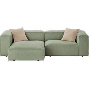 Höffner Selection Ecksofa  Noé ¦ grün ¦ Maße (cm): B: 247 H: 65 T: 149.0