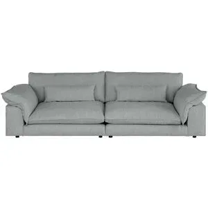Höffner Selection Big Sofa  Nola ¦ grau ¦ Maße (cm): B: 287 H: 81 T: 114.0