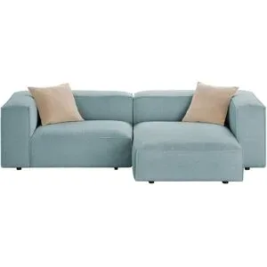 Höffner Selection Ecksofa  Noé ¦ blau ¦ Maße (cm): B: 247 H: 65 T: 149.0