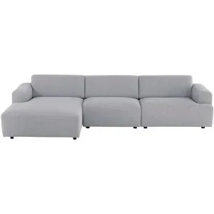 Höffner Selection Ecksofa  Malou ¦ grau ¦ Maße (cm): B: 329 H: 77 T: 158.0