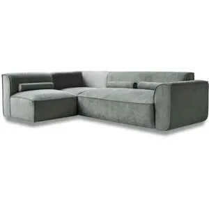 Miuform Ecksofa modular Flex Felix ¦ grün ¦ Maße (cm): B: 265 H: 70