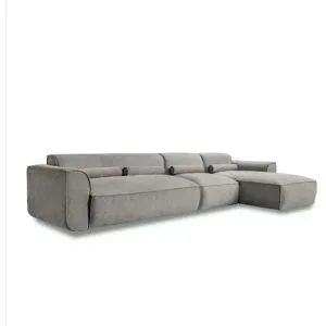 Miuform Ecksofa modular Flex Felix ¦ grau ¦ Maße (cm): B: 340 H: 70