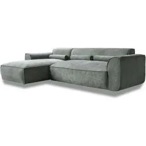 Miuform Ecksofa  Flex Felix ¦ grün ¦ Maße (cm): B: 264 H: 70