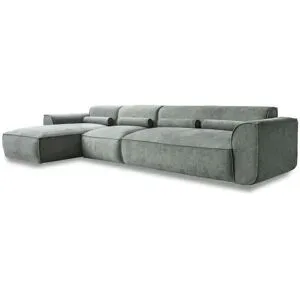 Miuform Ecksofa modular Flex Felix ¦ grün ¦ Maße (cm): B: 340 H: 70