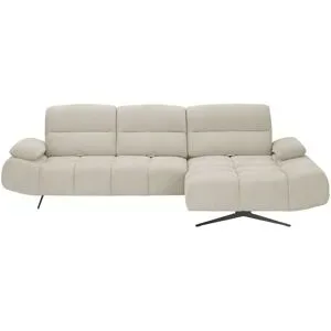 switch Ecksofa  Falcao ¦ creme ¦ Maße (cm): B: 284 H: 91 T: 173.0