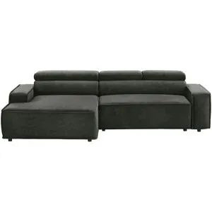 switch Ecksofa  Liam ¦ grau ¦ Maße (cm): B: 282 H: 77 T: 173.0