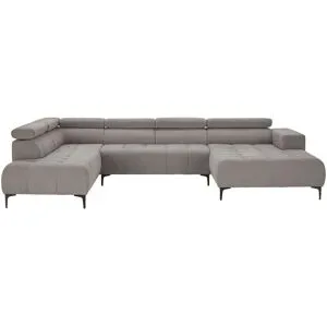 switch Wohnlandschaft  Caro ¦ grau ¦ Maße (cm): B: 350 H: 81 T: 214.0