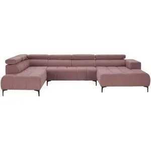 switch Wohnlandschaft  Caro ¦ rot ¦ Maße (cm): B: 350 H: 81 T: 214.0