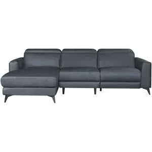 uno Ecksofa mit Relaxfunktion Taku ¦ blau ¦ Maße (cm): B: 268 H: 81 T: 169.0