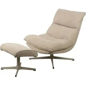 Höffner Relax Sessel mit Hocker Gabrina ¦ Maße (cm): B: 77 H: 95 T: 98.0