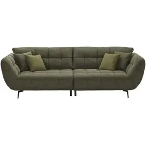 Bobb Big Sofa  Lazlo ¦ grün ¦ Maße (cm): B: 301 H: 97 T: 132.0