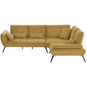 Vito Ecksofa  Ticona ¦ gelb ¦ Maße (cm): B: 310 H: 93 T: 250.0