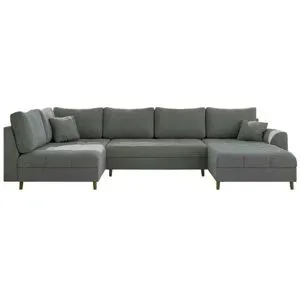 S-STYLE Wohnlandschaft  Lars ¦ grau ¦ Maße (cm): B: 310 H: 81