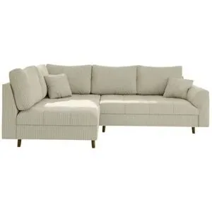 S-STYLE Ecksofa  Maya ¦ beige ¦ Maße (cm): B: 231 H: 81
