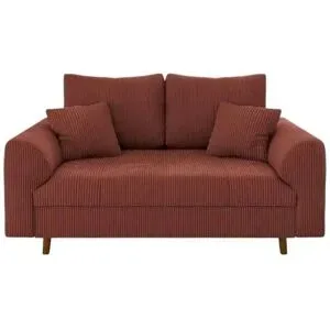 S-STYLE Einzelsofa  Maya ¦ rot ¦ Maße (cm): B: 150 H: 81