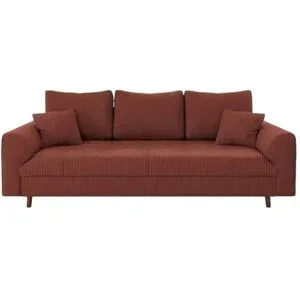S-STYLE Einzelsofa  Maya ¦ rot ¦ Maße (cm): B: 210 H: 81