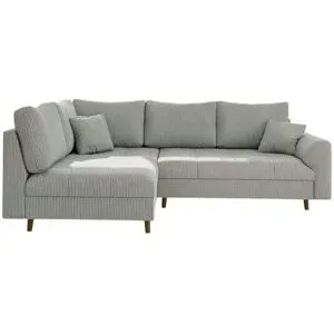 S-STYLE Ecksofa  Maya ¦ grau ¦ Maße (cm): B: 231 H: 81