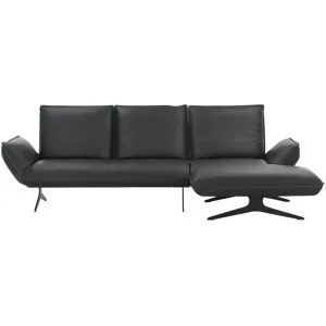 Koinor Ecksofa  Buddy ¦ schwarz ¦ Maße (cm): B: 305 H: 96 T: 167.0