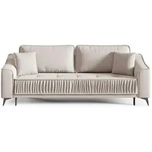 Selsey Schlafsofa Louisos   ¦ beige ¦ Maße (cm): B: 249 H: 100
