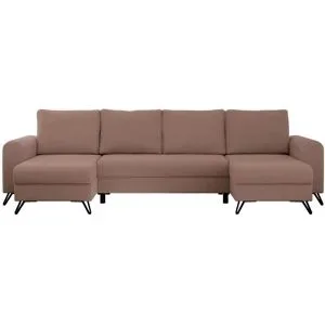 Höffner Wohnlandschaft Rosa   ¦ rosa/pink ¦ Maße (cm): B: 312 H: 90