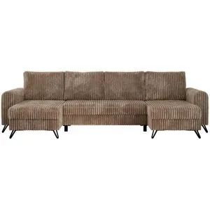 Höffner Wohnlandschaft Braun   ¦ braun ¦ Maße (cm): B: 312 H: 90