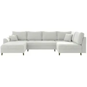 S-STYLE Wohnlandschaft  Lars ¦ weiß ¦ Maße (cm): B: 310 H: 81