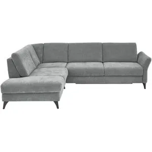 Mondo Ecksofa  Belcaro ¦ grau ¦ Maße (cm): B: 283 H: 88 T: 236.0