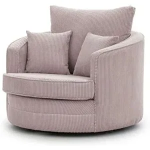 S-STYLE Drehsessel  Ted ¦ rosa/pink ¦ Maße (cm): B: 107 H: 94