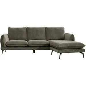 Höffner Ecksofa  Maaika ¦ grau ¦ Maße (cm): B: 212 H: 87 T: 162.0