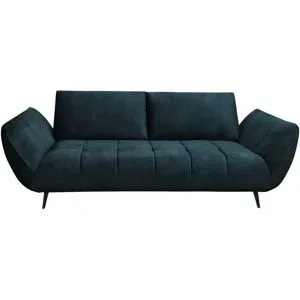 Bobb Sofa 2 5 -sitzig mit Sitztiefenverstellung Carly ¦ blau ¦ Maße (cm): B: 240
