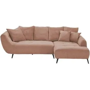 Bobb Ecksofa  Bellani III ¦ rot ¦ Maße (cm): B: 279 H: 98 T: 192.0