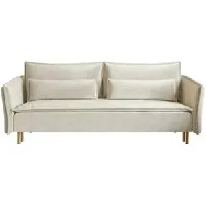 Selsey Schlafsofa  Ummo ¦ beige ¦ Maße (cm): B: 230 H: 88