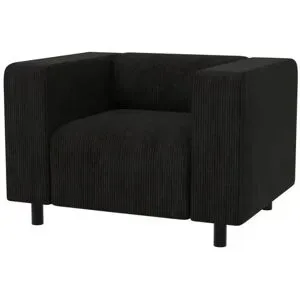 S-STYLE Sessel  Oskar ¦ schwarz ¦ Maße (cm): B: 95 H: 65