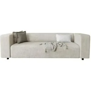 S-STYLE Einzelsofa  Oskar ¦ beige ¦ Maße (cm): B: 175 H: 65