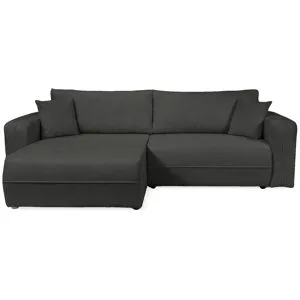 Höffner Ecksofa mit Schlaffunktion Oreon ¦ grau ¦ Maße (cm): B: 244 H: 82