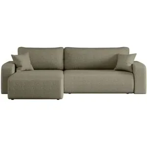 Höffner Ecksofa mit Schlaffunktion Pianio ¦ braun ¦ Maße (cm): B: 272 H: 82