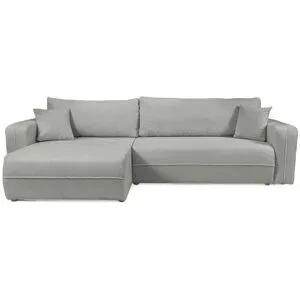 Höffner Ecksofa mit Schlaffunktion Oreon ¦ grau ¦ Maße (cm): B: 272 H: 82