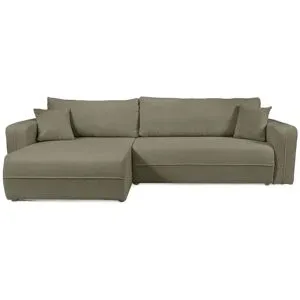 Höffner Ecksofa mit Schlaffunktion Oreon ¦ braun ¦ Maße (cm): B: 272 H: 82