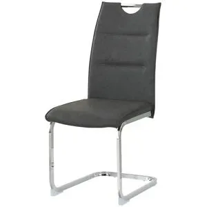Höffner Schwingstuhl  Ted ¦ grau ¦ Maße (cm): B: 44 H: 99 T: 60.0
