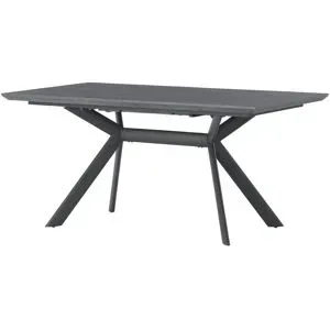 uno Esstisch ausziehbar Joris ¦ grau ¦ Maße (cm): B: 90 H: 76