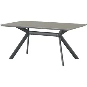 uno Esstisch in Steinoptik Jamil ¦ grau ¦ Maße (cm): B: 90,3 H: 76,2