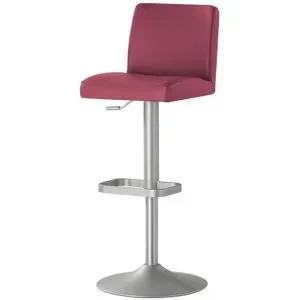 Höffner Barhocker  MyTina ¦ rot ¦ Maße (cm): B: 44 T: 36.0