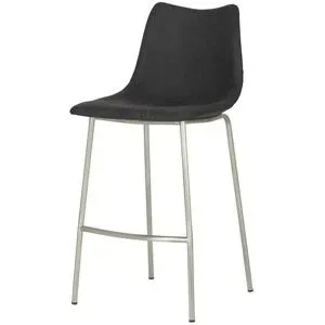 Höffner Tresenhocker  MyToby ¦ schwarz ¦ Maße (cm): B: 49 H: 99,5 T: 50.0