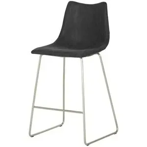 Höffner Tresenhocker  MyToby ¦ schwarz ¦ Maße (cm): B: 49 H: 99 T: 50.0