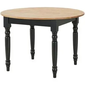 Höffner Esstisch  Bozen ¦ holzfarben ¦ Maße (cm): H: 77  Ø: 110