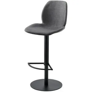 Höffner Barhocker  MyMarco ¦ schwarz ¦ Maße (cm): B: 46 T: 50.0