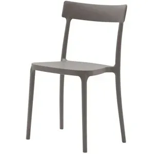 Connubia Stuhl stapelbar Argo ¦ grau ¦ Maße (cm): B: 48 H: 82 T: 47.0