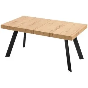 Connubia Esstisch ausziehbar Bold ¦ holzfarben ¦ Maße (cm): B: 90 H: 76