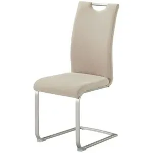 Höffner Schwingstuhl  Maxim ¦ beige ¦ Maße (cm): B: 43 H: 100 T: 57.0